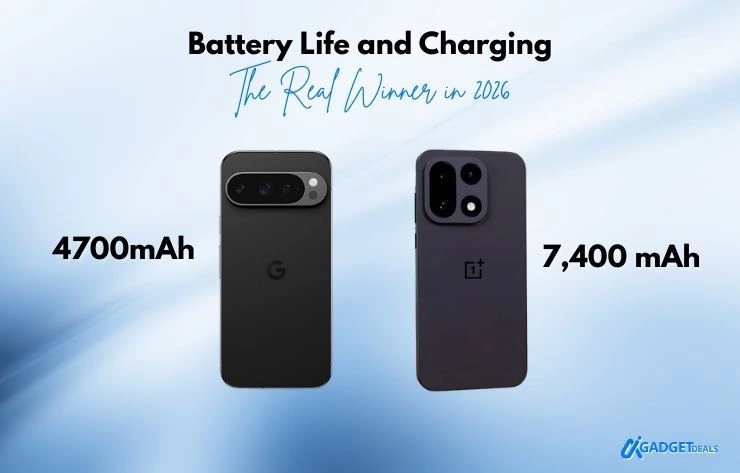 Pixel 9 Pro vs OnePlus 15R: Which One Should You Buy in 2026? Battery Life and Charging – The Real Winner in 2026