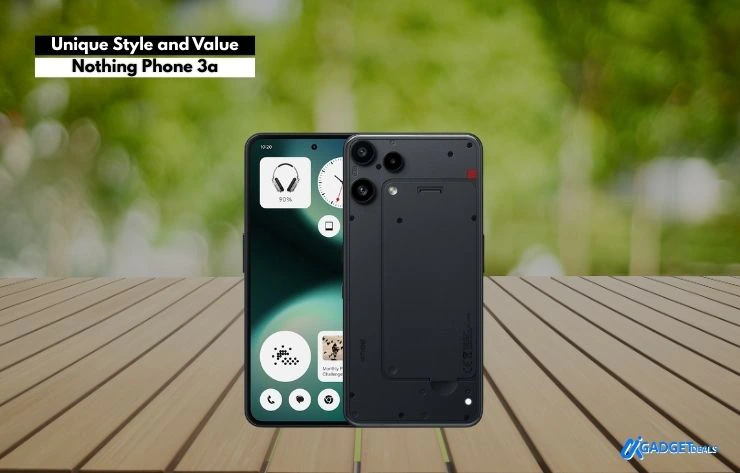 Best Android Phones Under $600 – Nothing Phone 3a with unique transparent design and clean interface, standout style on a budget
