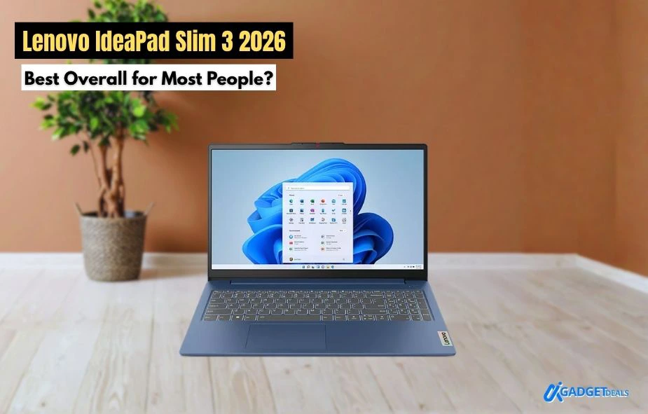 Lenovo IdeaPad Slim 3 2026 best overall laptop for most people with sleek design and performance