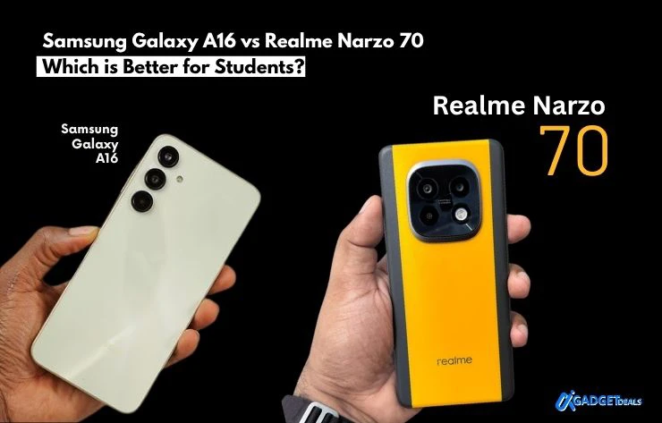 Samsung Galaxy A16 vs Realme Narzo 70 – Which is Better for Students
