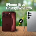 iPhone 18 vs Galaxy S26 Ultra 01